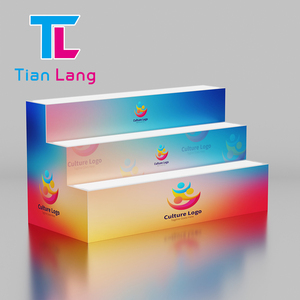 Nueva llegada sublimación de tinte 3-Step SEG venta al por mayor aluminio LED sin marco mostrador mesas de promoción - Product Image 4