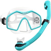 Ensemble d'équipement de plongée en silicone, masque de plongée sous-marine, tube supérieur de plongée avec tuba, ensemble de masques de plongée pour femmes, nouveauté