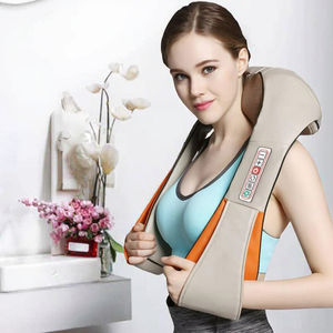 Masajeador Eléctrico Shiatsu para Hombros, Espalda y Cuello con Calor, Tela de Malla de Alta Calidad, Gran Venta - Product Image 3