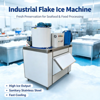 Machine à glace en flocons industrielle haute performance Tolcat, prix usine, 3 tonnes, machine à glace en cubes, machine à glace en briques, fabricant de machines à glace