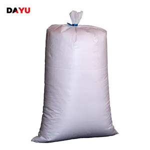 Sacchetto tessuto pp laminato sacco di riso in polipropilene da 25kg 50kg 100kg