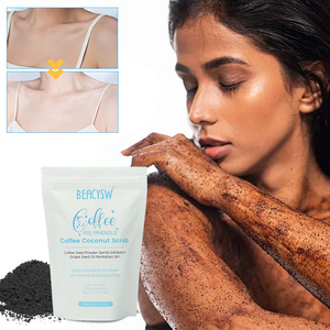 <span class=keywords><strong>Gommage</strong></span> corporel au café avec huile de noix de coco, vitamine E et jojoba - Exfoliant hydratant, parfumé de manière séduisante et aux saveurs subtiles - Product Image 2