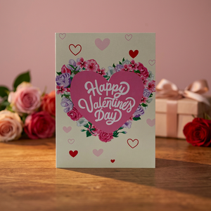 Tarjeta Pop-up de San Valentín con Diseño de Corazón, Hecha a Mano, Diseño Personalizado, Manualidades de Papel, Tema Animal, Decoración para el Hogar, Promoción de Acción de Gracias - Product Image 6