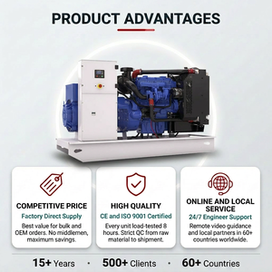 เครื่องกำเนิดไฟฟ้าดีเซล160KW 3เฟส400V 50Hz เสียงรบกวนต่ำต่อ kins 200 kVA สำหรับโรงพยาบาลร้านอาหารโรงงานได้รับการรับรองมาตรฐาน ISO - Product Image 6