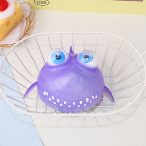 Balle anti-stress en TPR, jouets fantaisie, jouets de farces, logo imprimé, grenouille remplie de billes d'eau, jouets écologiques en TPR pour enfants, cadeau, jouets animaux marins - Product Image 5
