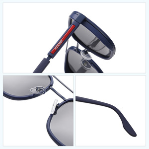 <span class=keywords><strong>KDEAM</strong></span> <span class=keywords><strong>Gafas</strong></span> de Sol Polarizadas con Montura Cuadrada de Metal UV400, <span class=keywords><strong>Gafas</strong></span> a Prueba de Luz Azul para Pesca al Aire Libre - Product Image 4