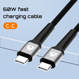 <span class=keywords><strong>Cable</strong></span> de Datos para Teléfono Móvil con Diseño Moderno, <span class=keywords><strong>Cable</strong></span> de Carga Rápida PD de 60 W, Carga Segura para <span class=keywords><strong>iPhone</strong></span>, Samsung, <span class=keywords><strong>Cable</strong></span> Tipo <span class=keywords><strong>C</strong></span> - Product Image 1