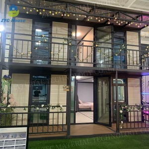 40ft <span class=keywords><strong>20ft</strong></span> sang trọng prefab biệt thự 2 3 4 5 phòng ngủ đúc sẵn có thể gập lại mở rộng <span class=keywords><strong>container</strong></span> nhà di động nhỏ nhà - Product Image 3