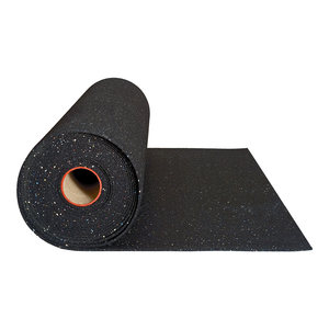 Yiacoustic High Performance Rubber <strong>Cork</strong> Foam Gym <strong>Tiles</strong> Black OEM Soundproofing Acoustic Underlay 3mm Thick 1m*10m Modern Design - Product Image 6