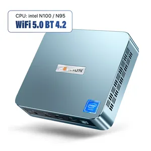 Peladn Business Education Mini-PC-CPU Intel N100 Business Office Mini-PC Wifi 5.0 BT4.2 Barebone-Mini-PC für Windows 11/LINUX