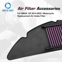 Accessoires de filtre à air pour NMAX 155 2015-2022 pour NMAX 125 2015-2022/Filtre d'admission d'air de remplacement pour moto