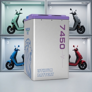 Batterie LiFePO4 74V 50Ah pour vélo électrique 72V, pack de batteries lithium-ion, étanche IP67, plus de 3000 cycles pour moto électrique 2500W - Product Image 4