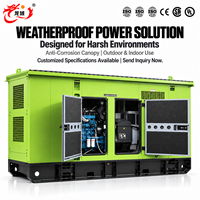 Groupe électrogène diesel silencieux 24kW 30kVA AC triphasé silencieux avec contrôle ECU, prix de gros, générateur diesel dynamo