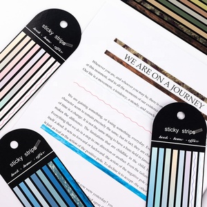 Trong suốt tự dính chỉ số Tab rõ ràng ghi chú dán <span class=keywords><strong>Highlighter</strong></span> trang dài đánh dấu dính chỉ số Tab đánh dấu để chú thích sách - Product Image 5