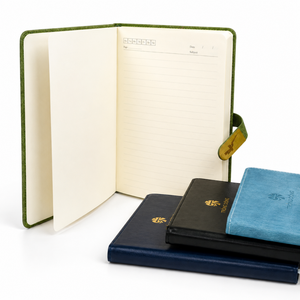 Libreta de Negocios A5 con Tapa Dura de Cuero PU, Encuadernación Térmica, 80gsm, con Logotipo Personalizado, Regalo Corporativo, OEM - Product Image 3