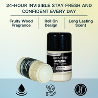 Déodorant anti-transpirant en stick à base de plantes transparent unisexe sans aluminium, séchage rapide, contrôle des odeurs, baume parfumé solide