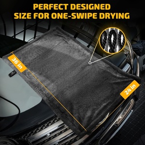 Serviette de nettoyage automobile en microfibre torsadée OEM personnalisable, haute densité, super absorbante, pour importateurs - Product Image 4