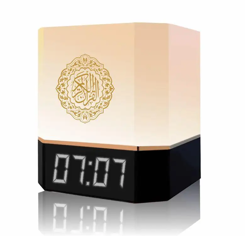 SO AS- MQ-112-QB303 Quran Touch Lamp Lautsprecher MP3-Player Farblicht Koran-Digital-Player-Lautsprecher-Nachttisch lampe Türkisch Russisch