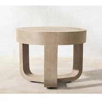 Canapé en teck extérieur de loisirs nordiques chaise en rotin imperméable et de Protection solaire pour parc de cour ou utilisation de meubles extérieurs