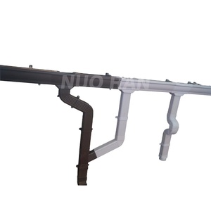 100% vật liệu mới bền PVC Mưa Thu vuông máng xối và downspout mái máng xối - Product Image 6