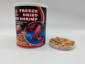 <span class=keywords><strong>Crevettes</strong></span> rouges FD de la marque AQUAV, 85g/boîte, nourriture pour poissons d'aquarium - Product Image 6