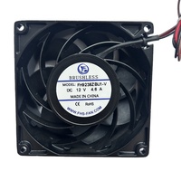 Ventilateur axial CC haute vitesse 9238 9,2 cm 12V 24V 48V 92x92x38mm, ventilateurs haute pression et haut débit d'air (CFM) pour systèmes de stockage et VFD haute puissance