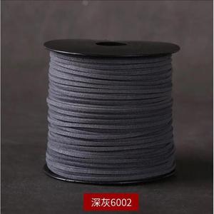 Whole roll of Korean velvet double-sided velvet flat leather <b>rope</b> imitation cowhide <b>bracelet</b> and necklace cord material DIY - Product Image 2