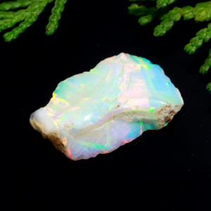 Wholesale Natural Ethiopian Fire Opal Rough 3mm Rose Diamond Uncut Crystal Loose Gemstone for Jewelry Suppliers - Product Image 1
