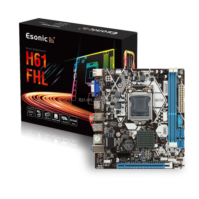 Esonic Placa Madre H61 Lga 1155 Motherboard Placa Mae 1155 Price