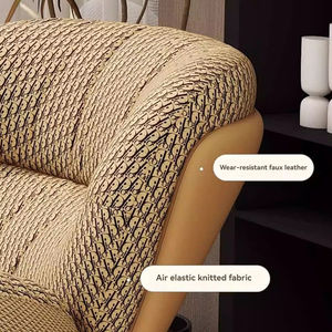 Chaise de canapé de siège unique de luxe haut de gamme SFY-19 noir Beige élégant concepteur unique véritable chaise d'escargot chaise longue - Product Image 4