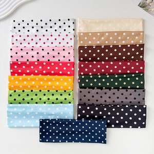 Bandeau élastique à pois pour le yoga, bandeau de maquillage absorbant la transpiration, accessoire capillaire pour le sport et le fitness pour femmes - Product Image 2