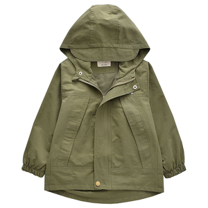 <span class=keywords><strong>Veste</strong></span> coupe-vent légère et chaude à capuche pour enfants, imprimée, pour adolescents, filles et garçons, sport, <span class=keywords><strong>hiver</strong></span>, printemps - Product Image 1