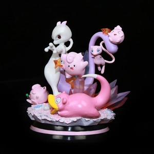 Estatua de escena brillante estatuilla de mascota Pokmon Mewtwo Pidgey Psyduck hecha de plástico para la edad de maternidad - Product Image 2