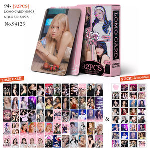 Nouvelles cartes Lomo double face Kpop BP, marchandises de groupe, autocollants de scrapbooking DIY, collection d'idoles, cartes décoratives haute définition - Product Image 6