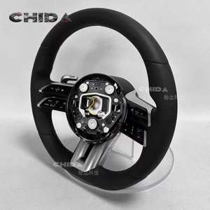 Volant en cuir de haute qualité adapté aux <span class=keywords><strong>Mercedes</strong></span> Benz Dragonfly W176 W205 W212 W222 W463 W464 W205 W44 W204 W218 E63 - Product Image 4
