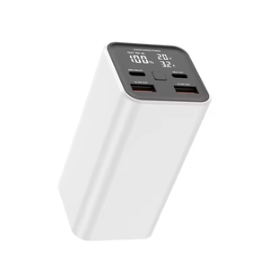 Venta caliente nuevo producto portátil 20000mAh material de Metal banco de energía 65W 100W carga rápida PD carga rápida <span class=keywords><strong>Powerbank</strong></span> - Product Image 1