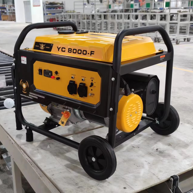 EAGLE POWER Portable 5kW Silent Gasoline Generator with Auto Start 110V/220V Single Phase Small & Efficient