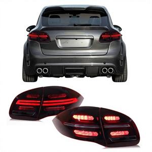 Nouveaux feux arrière de voiture TYPY à lentille rouge pour Cayenne 2011-2013, feux de jour à LED, clignotants dynamiques - Product Image 1