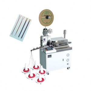 Fully Automatic Stepper Motor <b>Wire</b> Double Tinning Cutting and <b>Stripping</b> <b>Machine</b> - Product Image 2