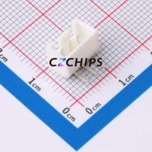 ZX-HA2.54-3PWZ Wire-to-Board Pin Header Bent Lead Through Hole,P=2.54mm Connector 1x3P 2.5mm Right Angle Insert XHB - Product Image 1