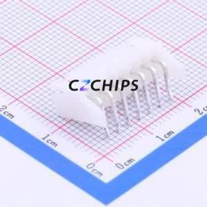 S7B-XH-A(LF)(SN) Wire-to-Board Pin Header Bent Lead Through Hole,P=2.5mm Connector 1x7P 2.5mm Right Angle Insert XH - Product Image 2