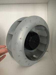 Ventilateurs AC centrifuges <span class=keywords><strong>silencieux</strong></span> de 250mm armoire incurvée vers l'arrière climatiseur <span class=keywords><strong>purificateur</strong></span> d'échappement de moteur à courant continu pour serre OEM - Product Image 3