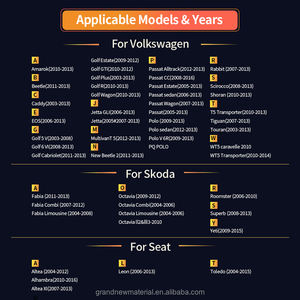 フォルクスワーゲン、シュコダ、オクタビア、ゴルフ、パサートB6、ポロ、ティグアン用カーアンドロイドラジオ、2DINアンドロイドカーラジオプレーヤー、Carplay、Android Auto対応 - Product Image 6
