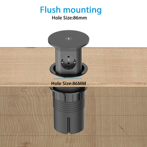 3.39" up Countertop Outlet With 15W Wireless Charger PD20W Power Delivery up Electrical Socket BST-UP02-EU Design Space-s - Product Image 6