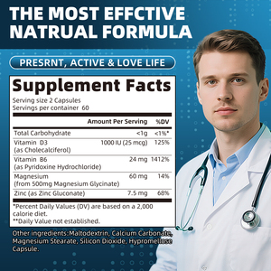 Multivitamines, glycinate de magnésium, capsules végétaliennes, zinc, <span class=keywords><strong>vitamine</strong></span> D3, <span class=keywords><strong>B6</strong></span>, soutien musculaire, nerveux, articulaire, cardiaque, immunitaire, pour adultes - Product Image 2