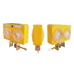 CITICITY Solar Yellow Led Warning <b>Light</b> Red Blue Strobe <b>Light</b> for Traffic Management - Product Image 4