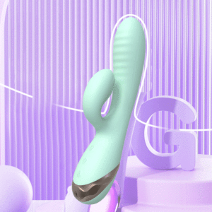 Realista inflable impermeable <span class=keywords><strong>G</strong></span> deporte Multi velocidad modo lengua lamiendo pantalla vibratoria conejo inflar vibrador para hombres - Product Image 2