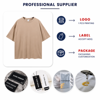MAKITAPE T-shirt vierge personnalisé avec logo, 100% Coton 230GSM, Grammage lourd, Coupe oversize à épaules tombantes, Style Streetwear, OEM Marque privée