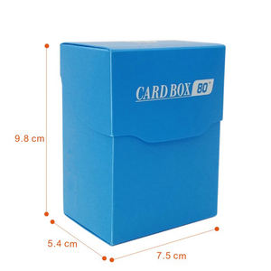 Y Y blocs en plastique jeux de trading organisateur de stockage étuis parfaitement adaptés aux cartes de jeu et de sport stan - Product Image 3