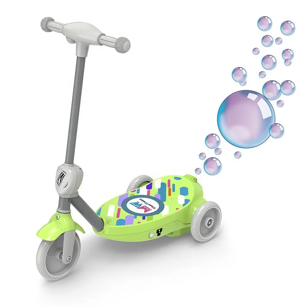 Buy 3 Wheels Baby Push Scooter Kids Mini Electric Balance Scooter Children Bubble Scooter